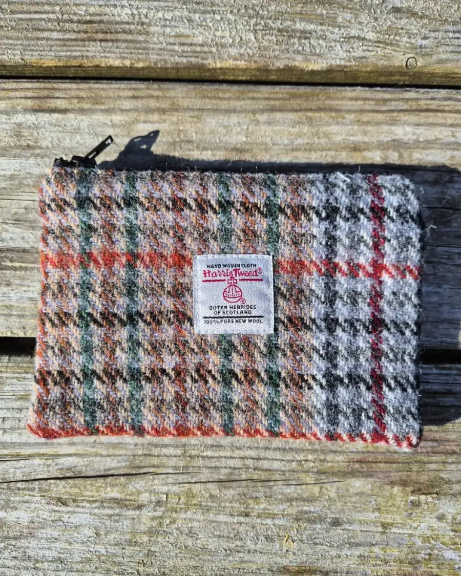 Harris Tweed Zip Purse