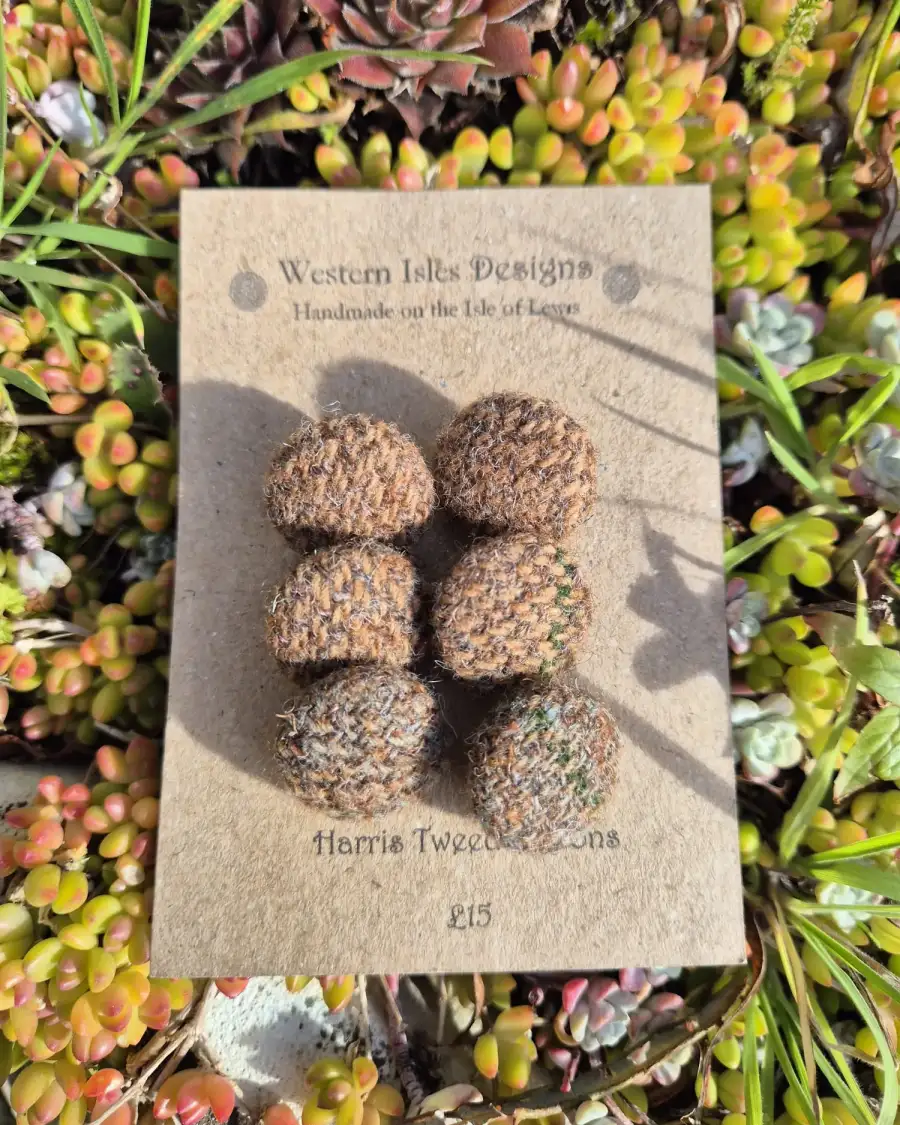 Harris Tweed buttons