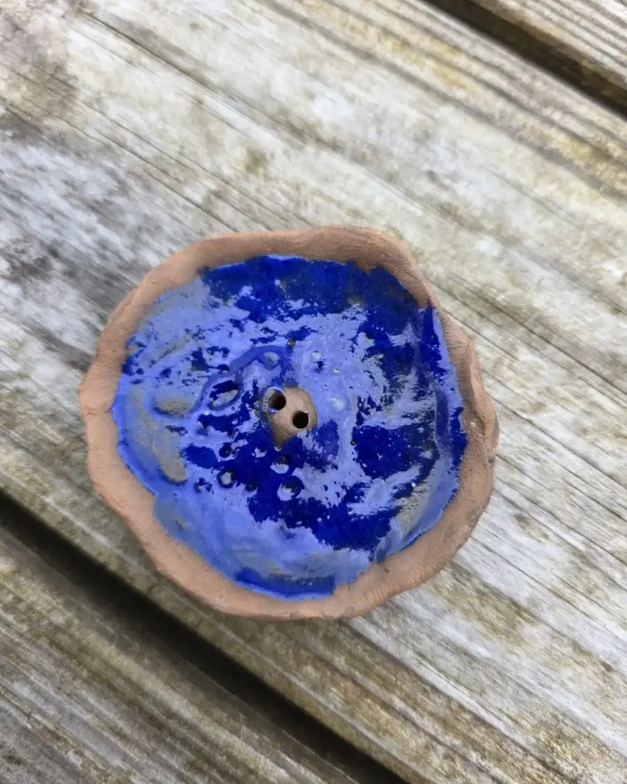 Ceramic button