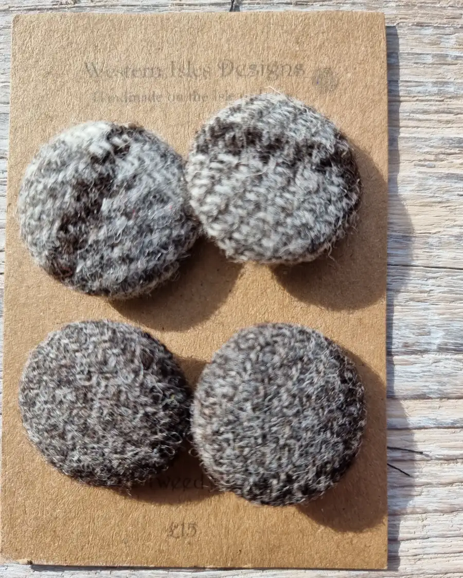 Harris Tweed Buttons