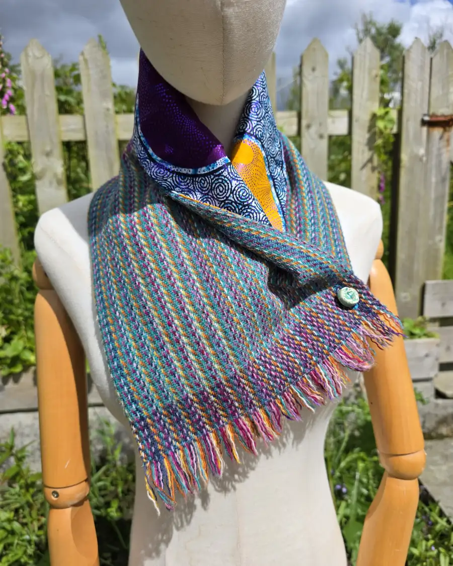 Two Sisters Tweed neck warmer - 4