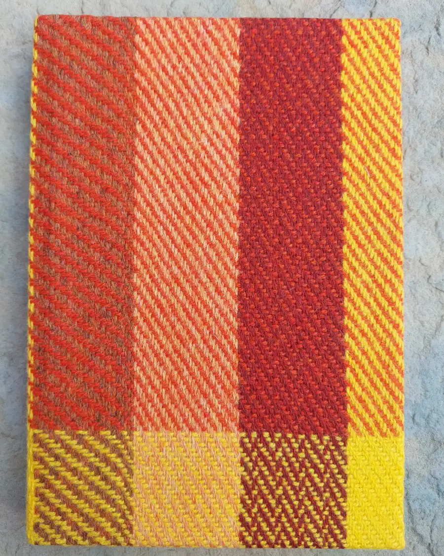 Three Sisters Tweed Book A5 - 3 8