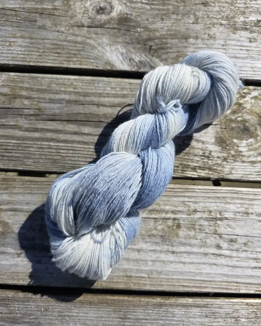 Hand-Dyed Yarn: Baby Alpaca, 4 ply - 1