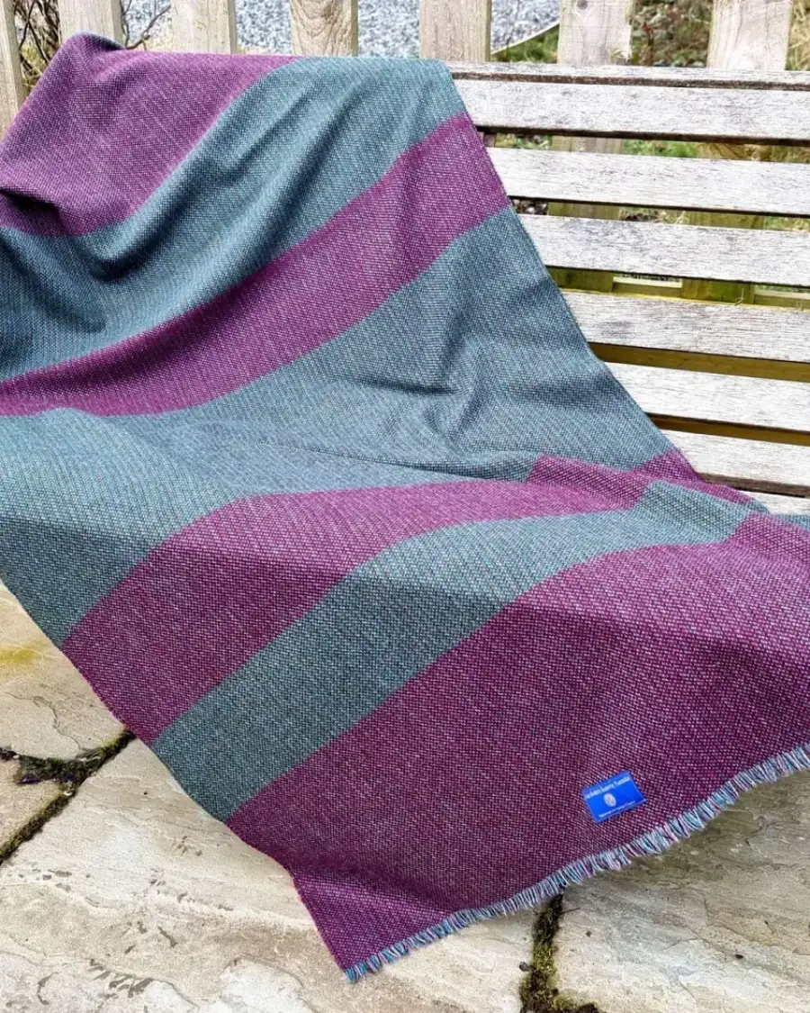 Merino Tweed Throw/Shawl