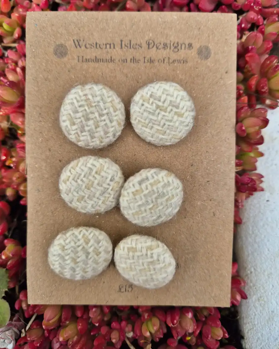 Two Sisters Tweed buttons - 12