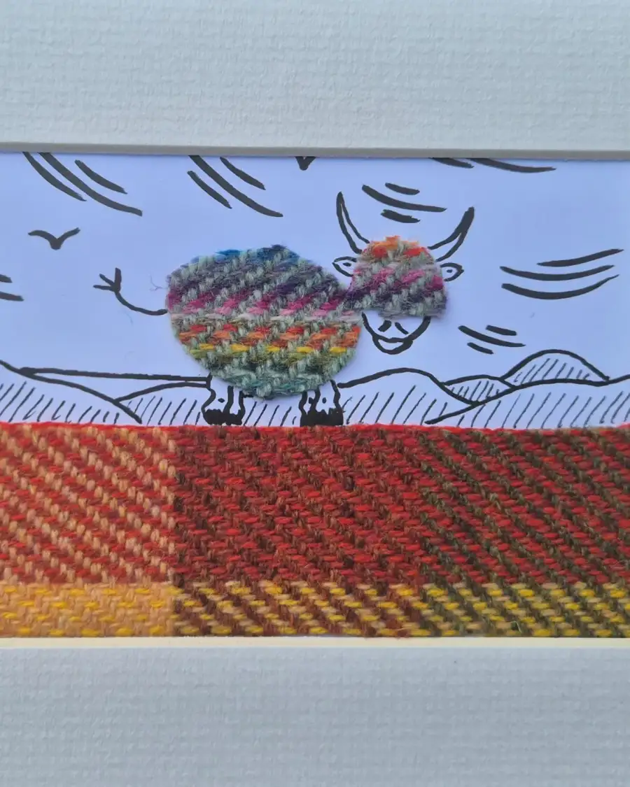Tweed and pen original picture