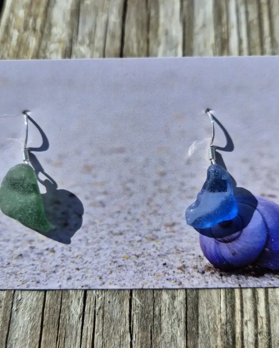 Sea Glass Earrings