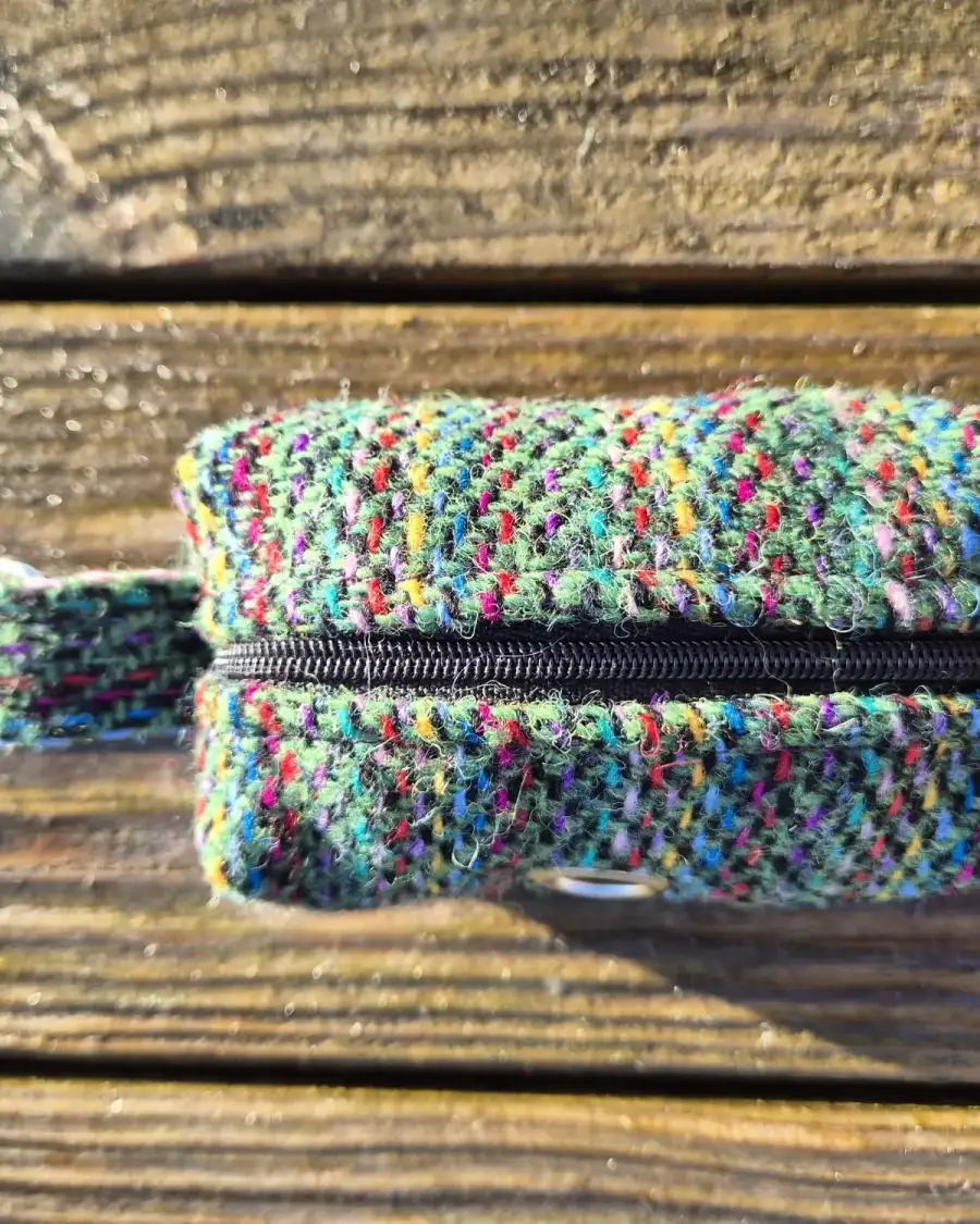 Three Sisters Tweed Bag Holder/ Headphones Case - 1