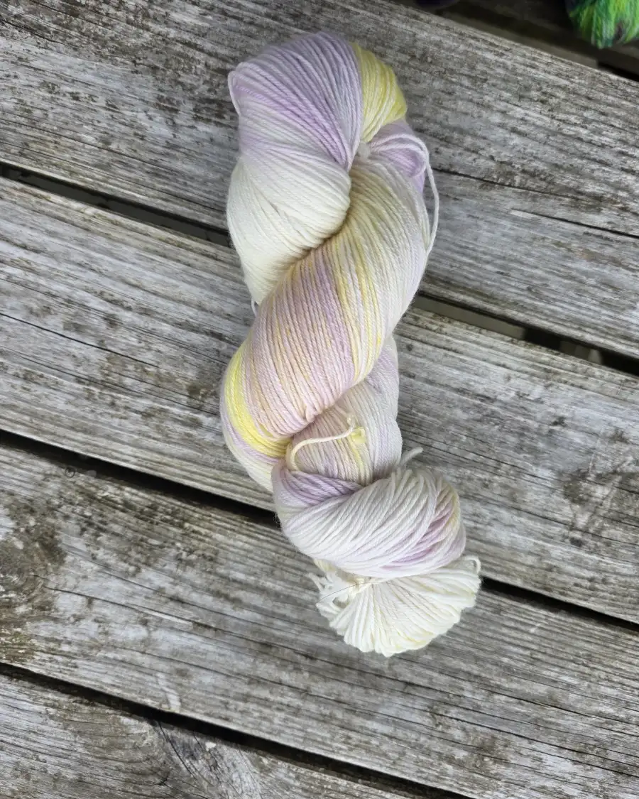 Hand-Dyed Yarn: 100% Merino, 4 ply - 5 3