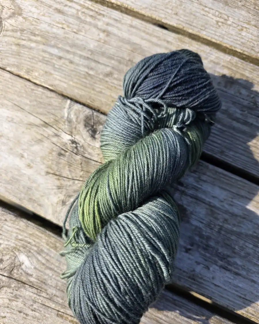 Hand-Dyed Yarn: 100% Merino, 4 ply
