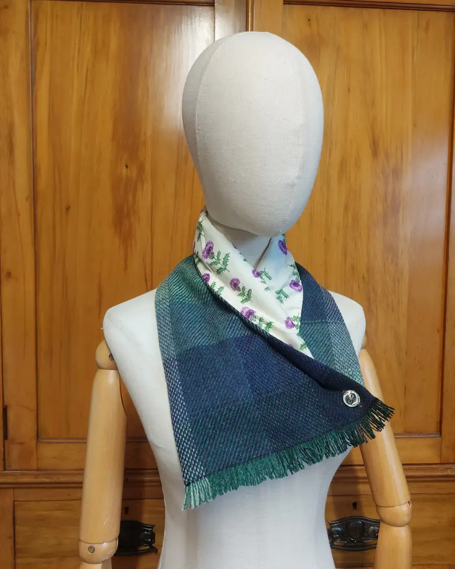 Three Sisters Tweed neck warmer