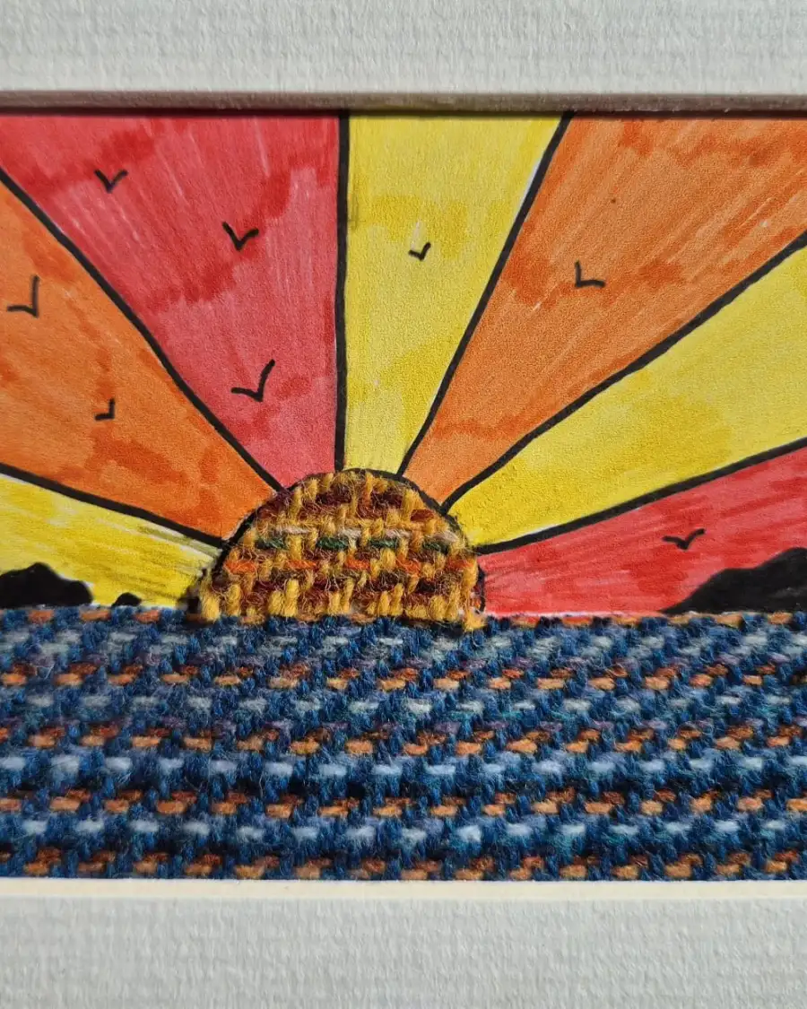 Tweed and pen original picture - 1 2