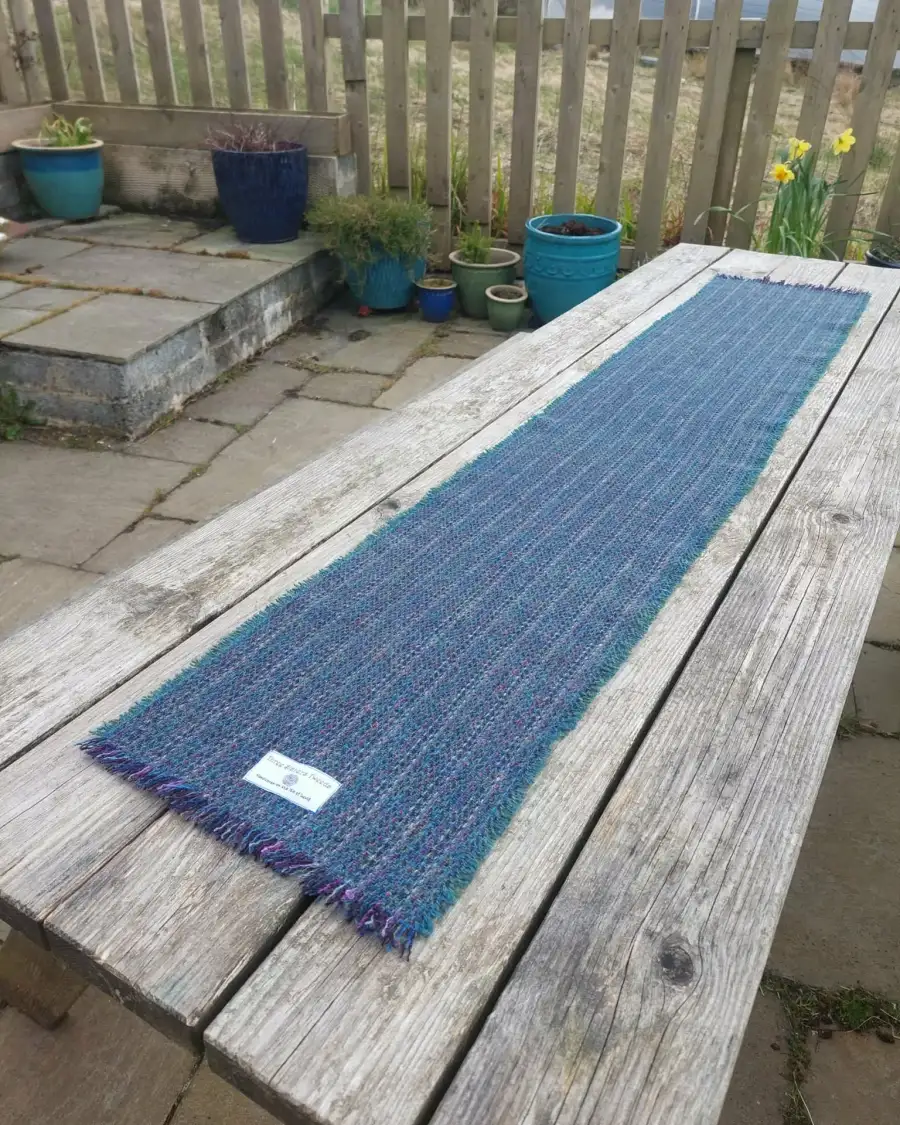 Two Sisters Tweed Table Runner