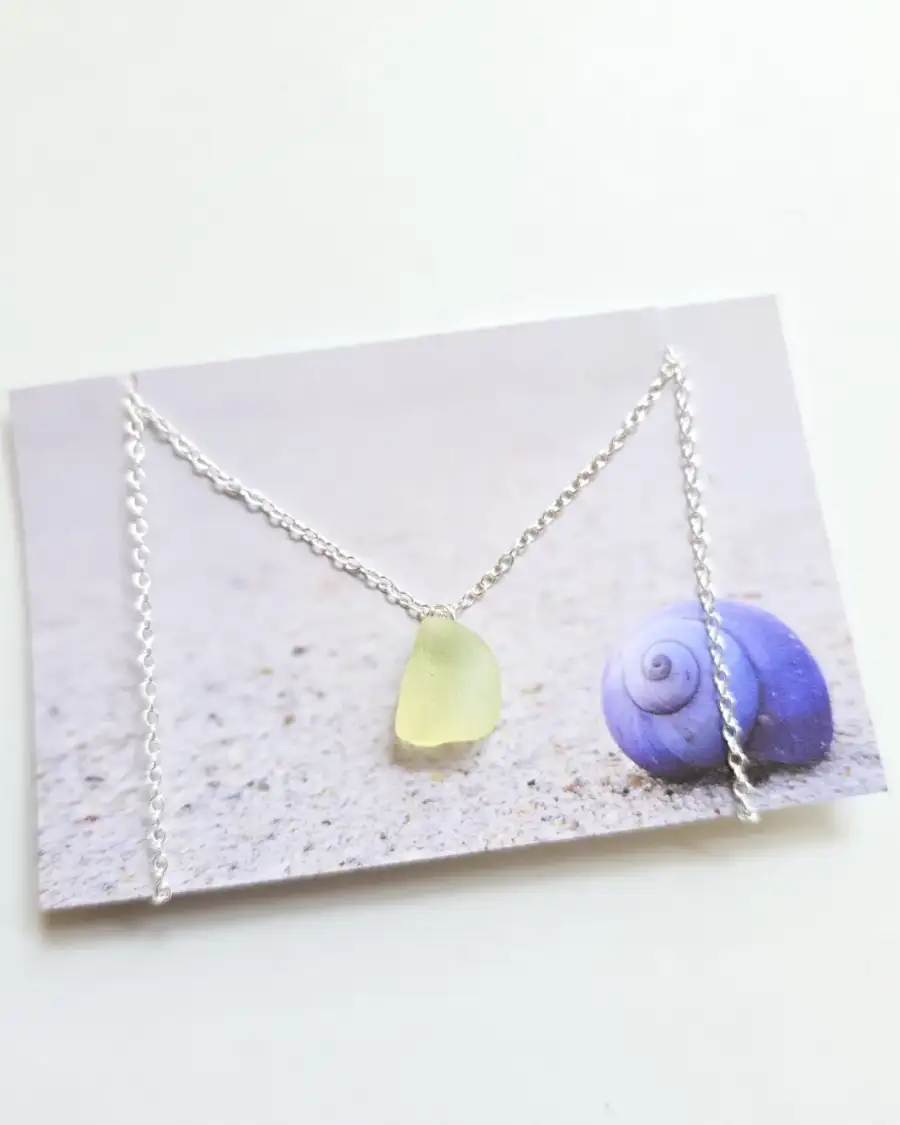 Sea Glass Necklace RARE