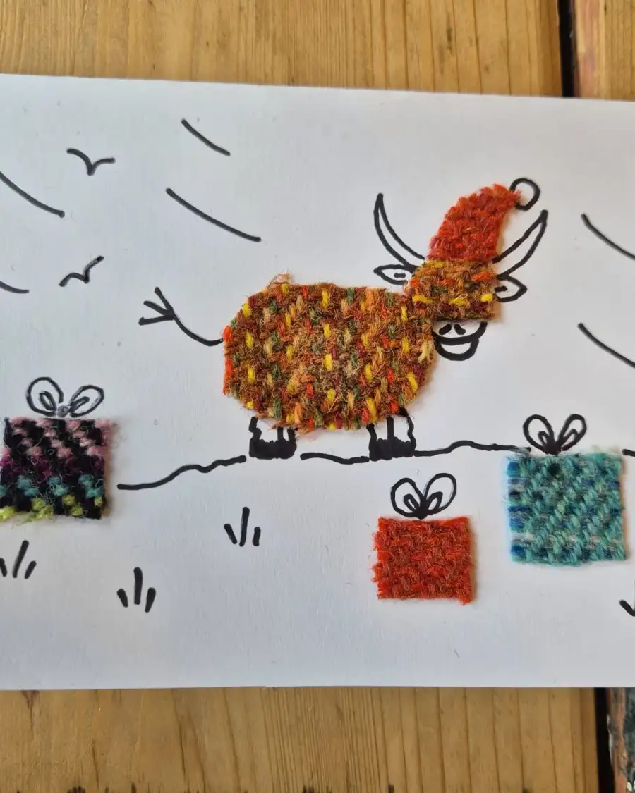 Tweed Christmas Card