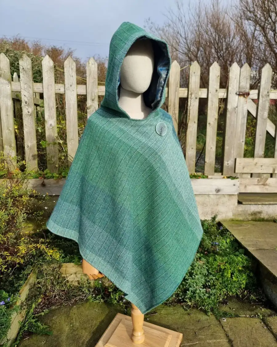 Two Sisters Tweed Cloak / Poncho