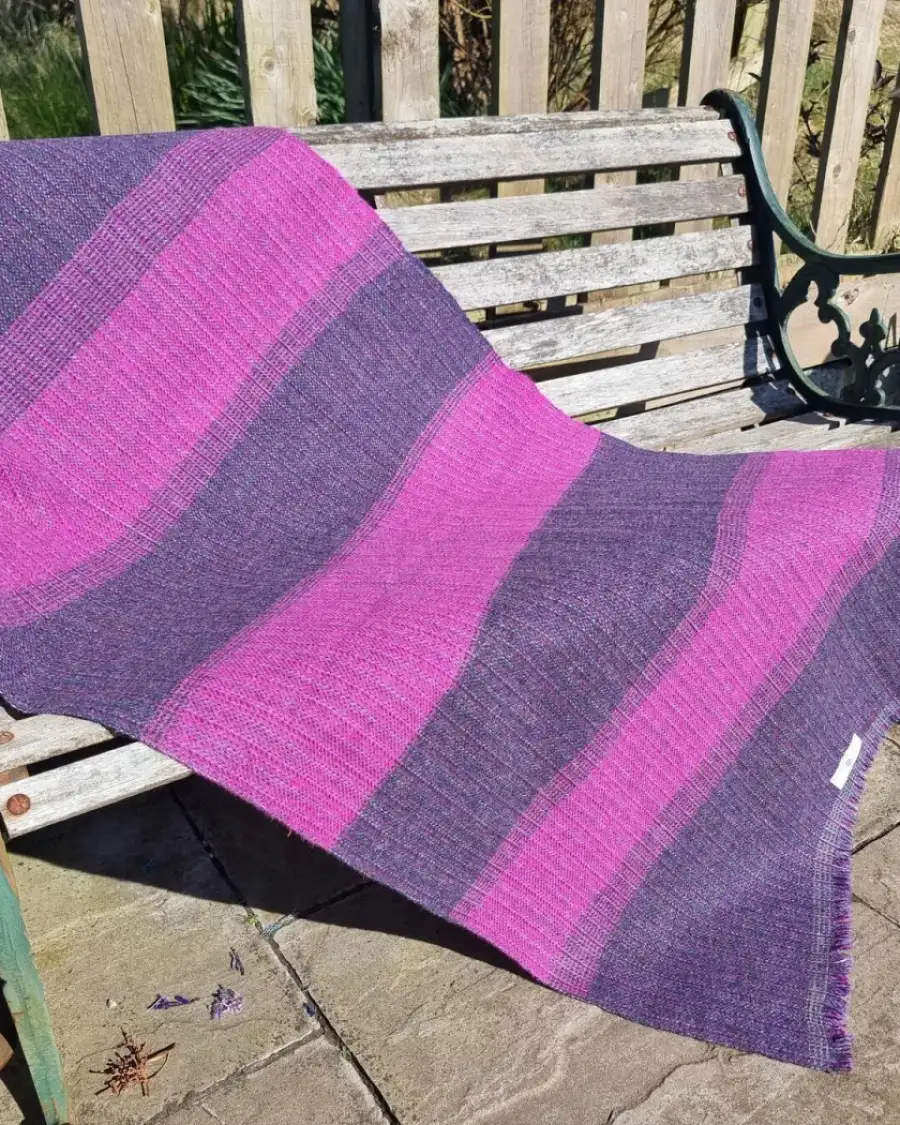 Two Sisters Tweed Throw