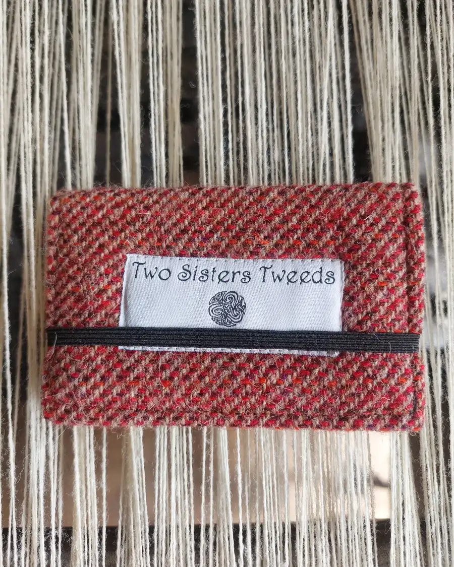 Two Sisters Tweed Card Holder - 5