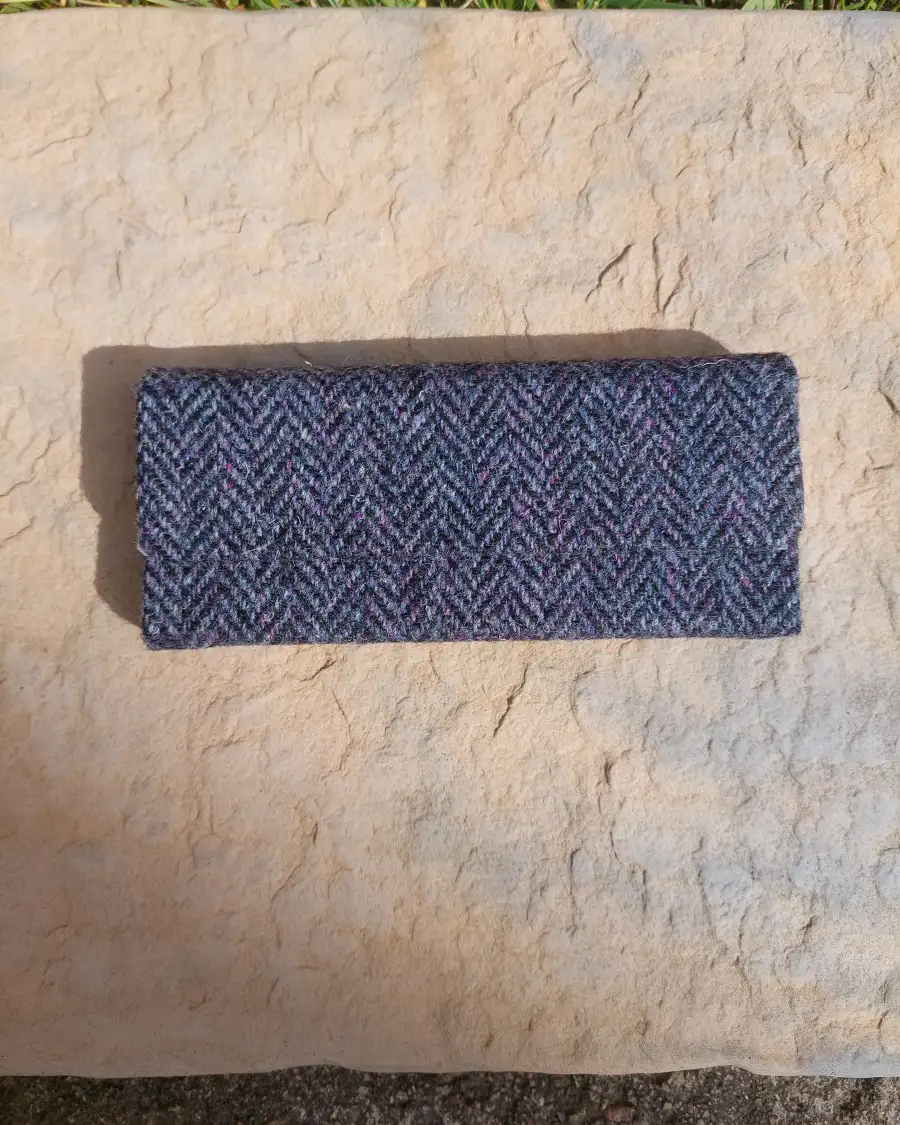Harris Tweed Glasses case - 3 4
