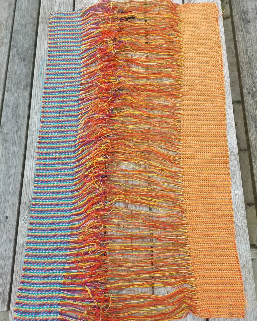 Textile Wall Art - 'tying-in'