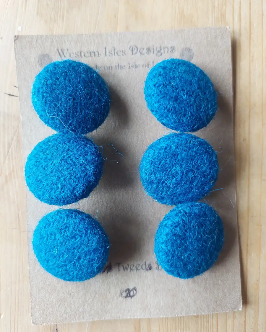 Harris Tweed buttons - 2