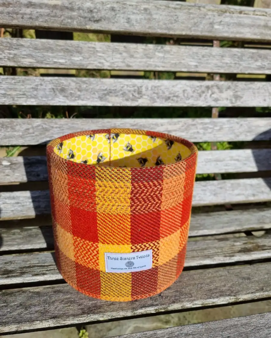 Three Sisters Tweed Luxury lampshade