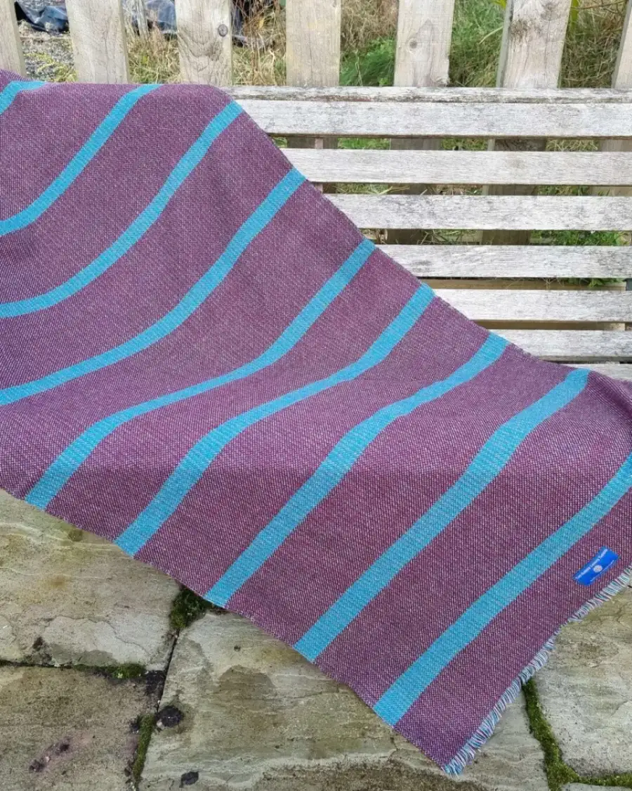 Merino Tweed Throw/Shawl