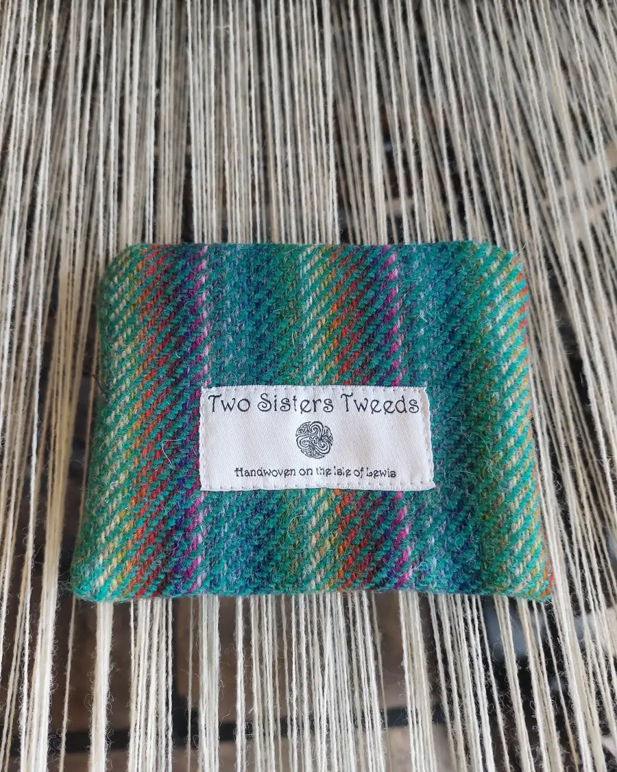 Two Sisters Tweed Zip Purse - 4