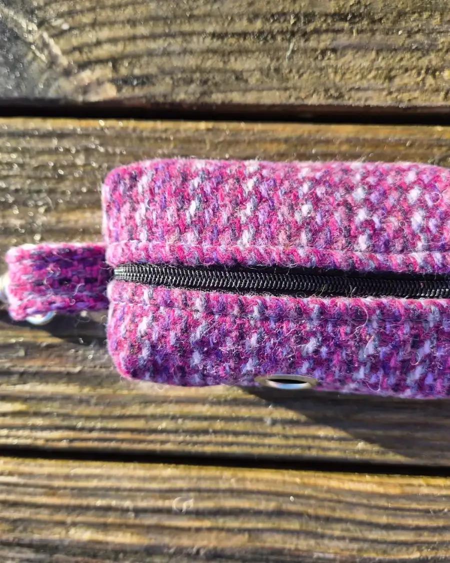 Three Sisters Tweed Bag Holder/ Headphones Case - 1