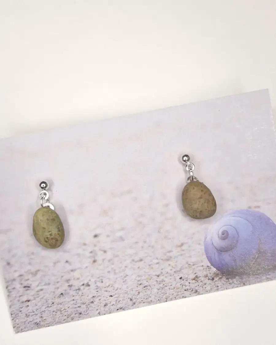 Lewisian Gneiss Stud Earrings