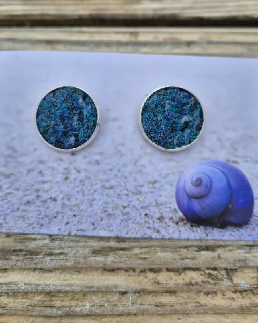 Two Sisters Tweed cufflinks