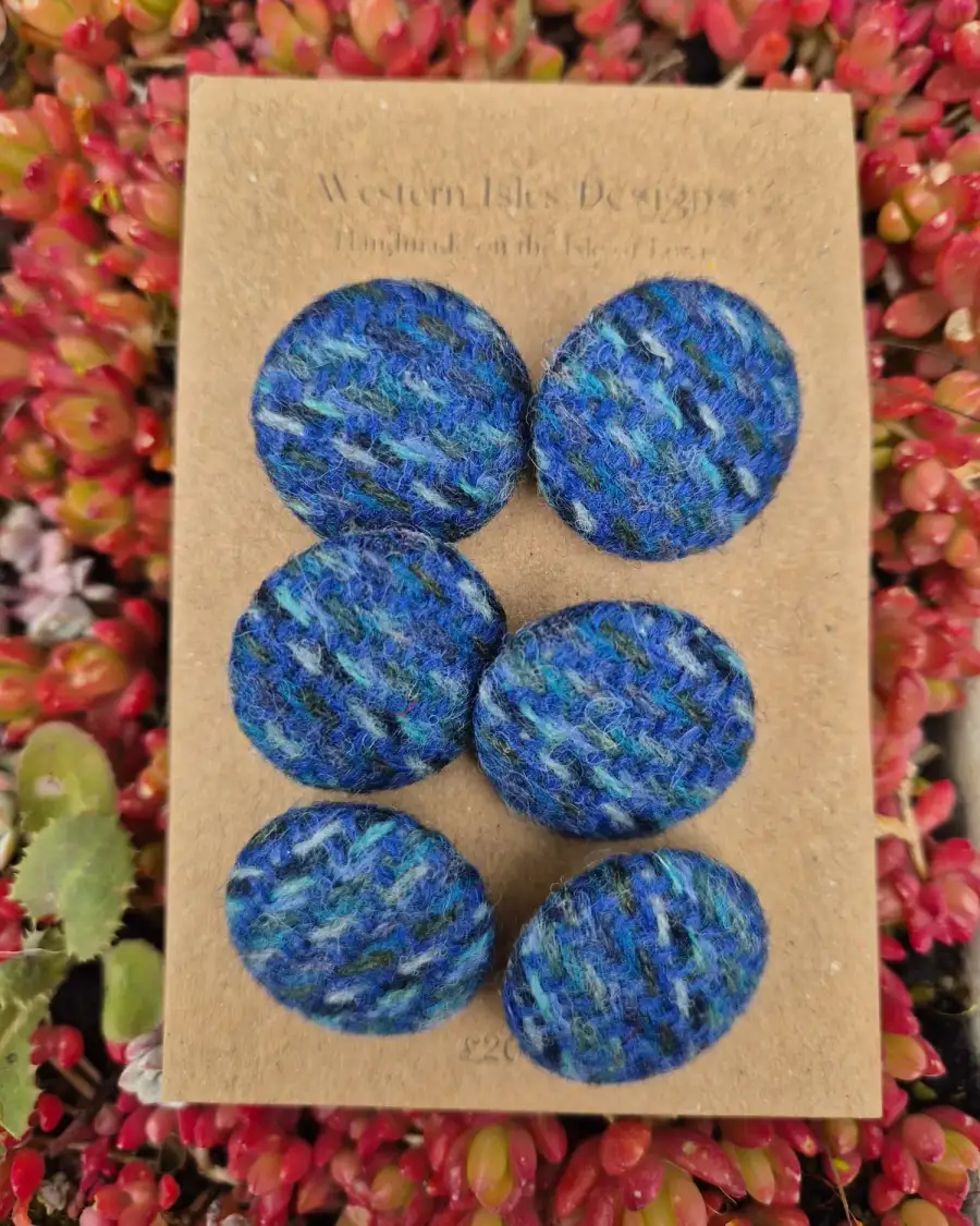 Two Sisters Tweed buttons