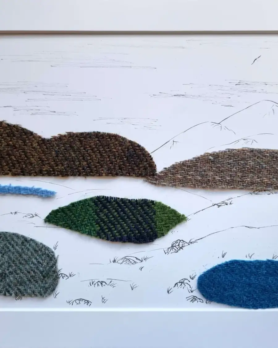 Tweed and pen original picture