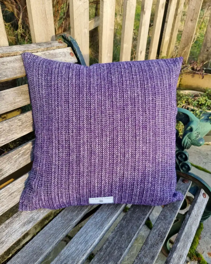 Two Sisters Tweeds cushion cover