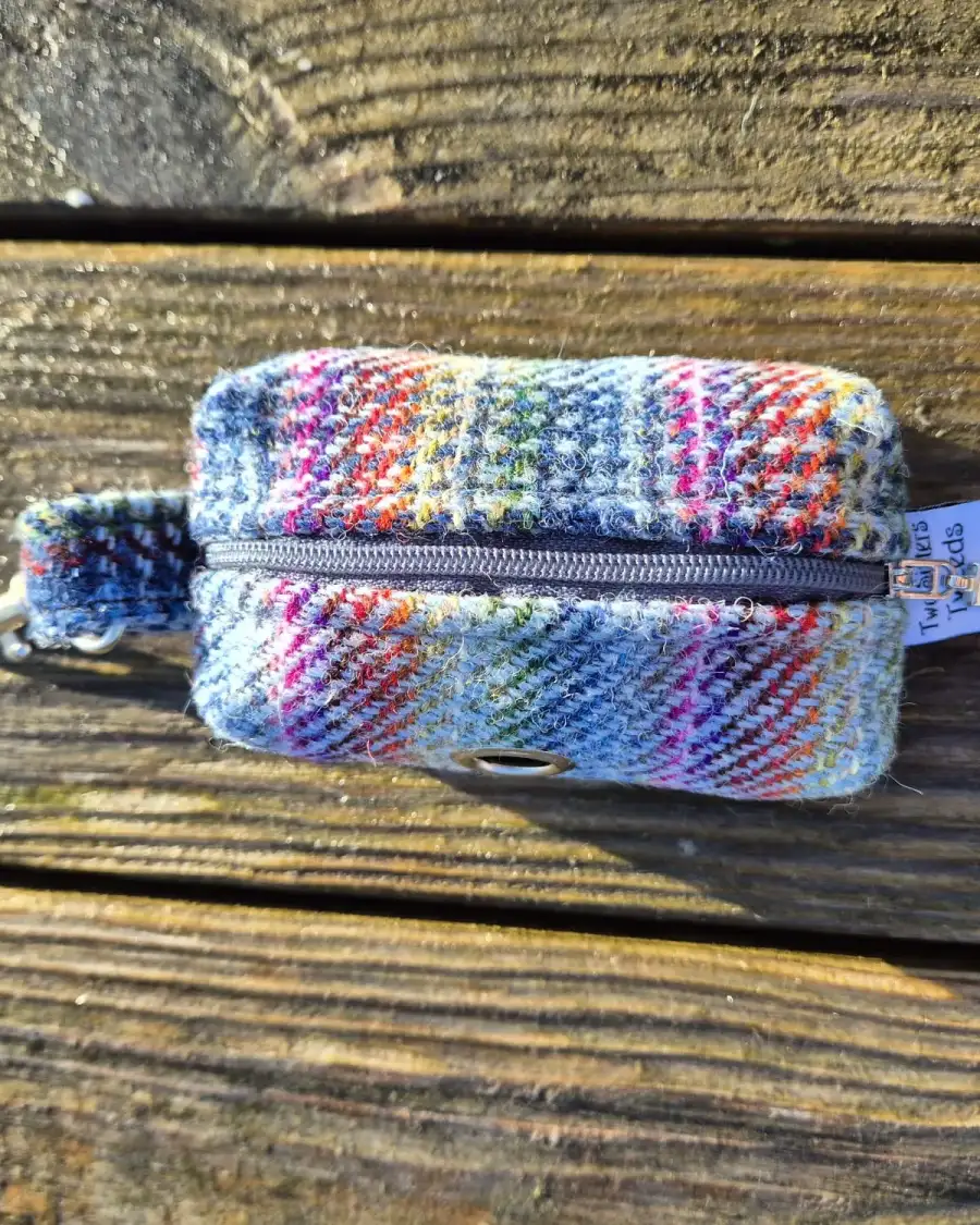 Three Sisters Tweed Bag Holder/ Headphones Case - 1