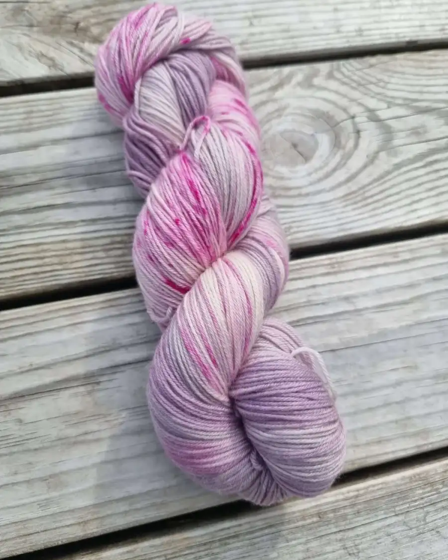 Hand-Dyed Yarn: 100% Merino, 4 ply