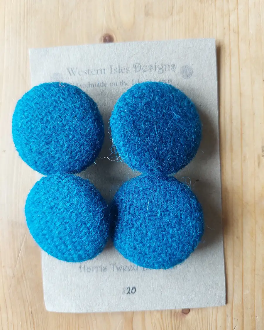Harris Tweed buttons - 3
