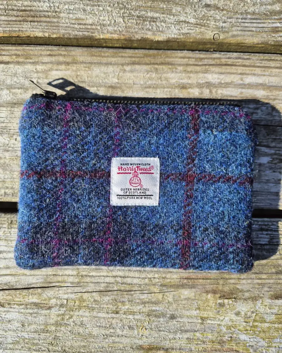Harris Tweed Zip Purse