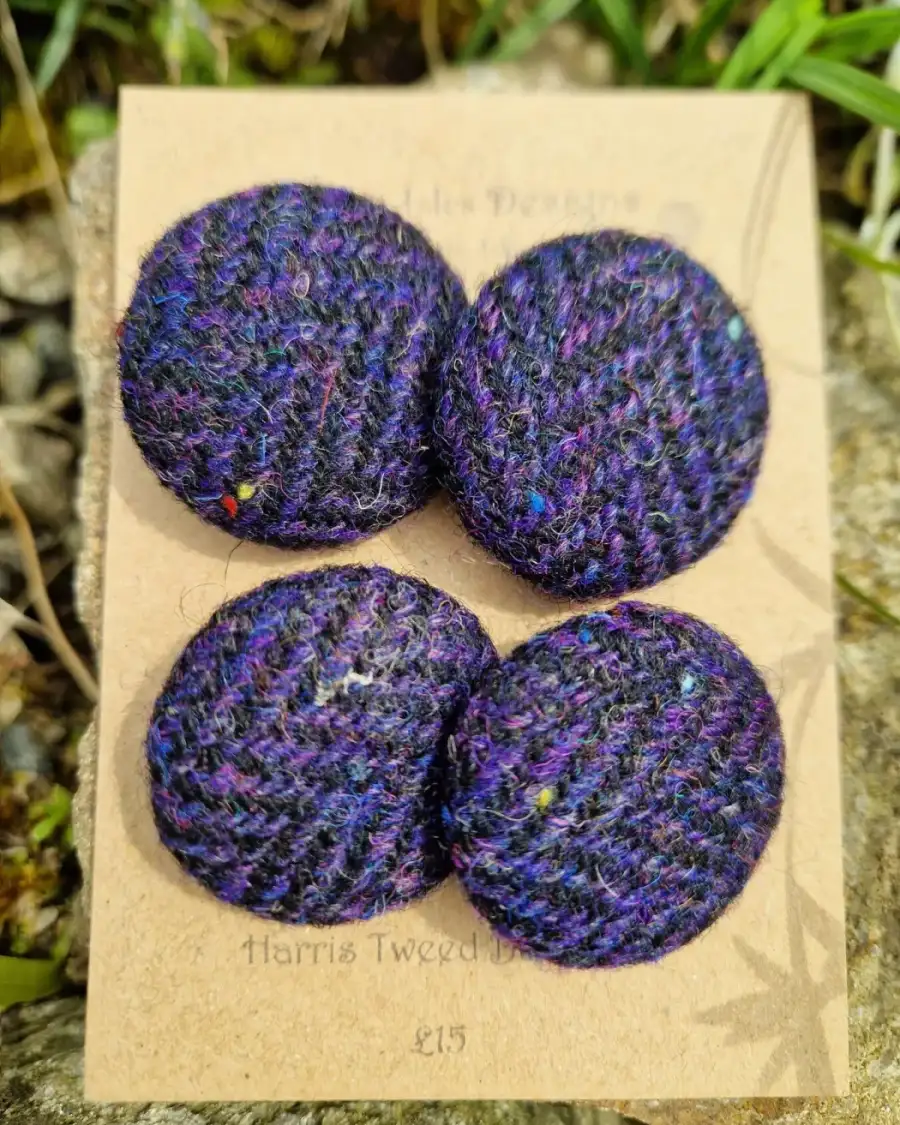 Harris Tweed buttons
