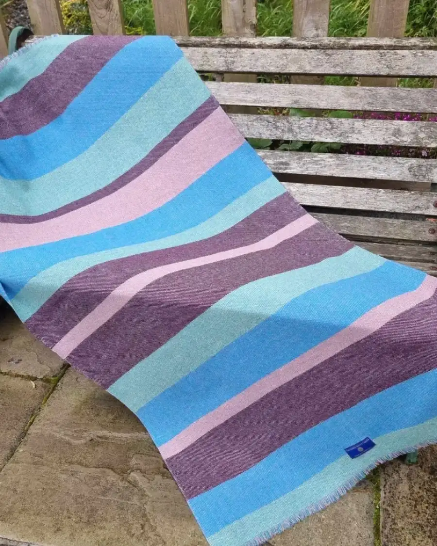 Merino Tweed Throw/Shawl