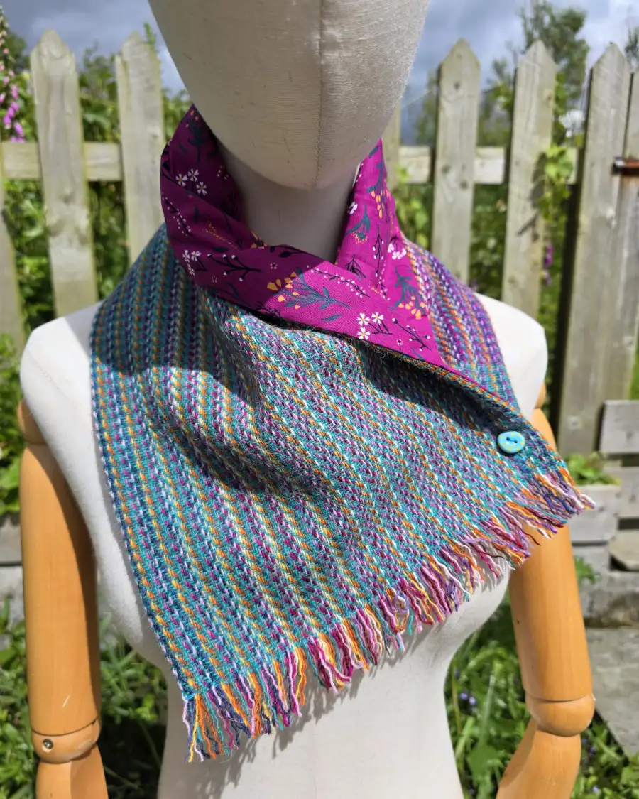 Two Sisters Tweed neck warmer - 3