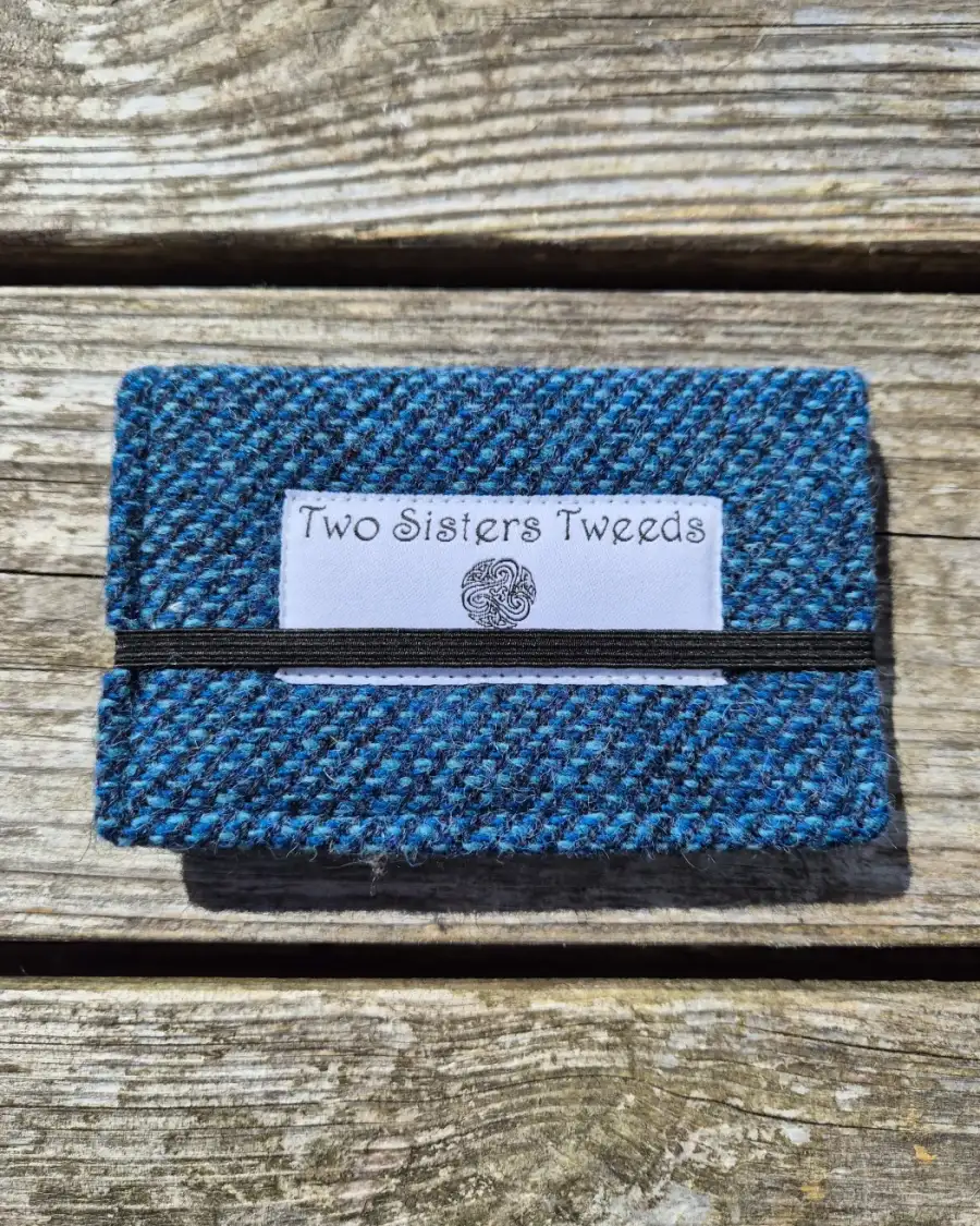 Two Sisters Tweed Card Holder