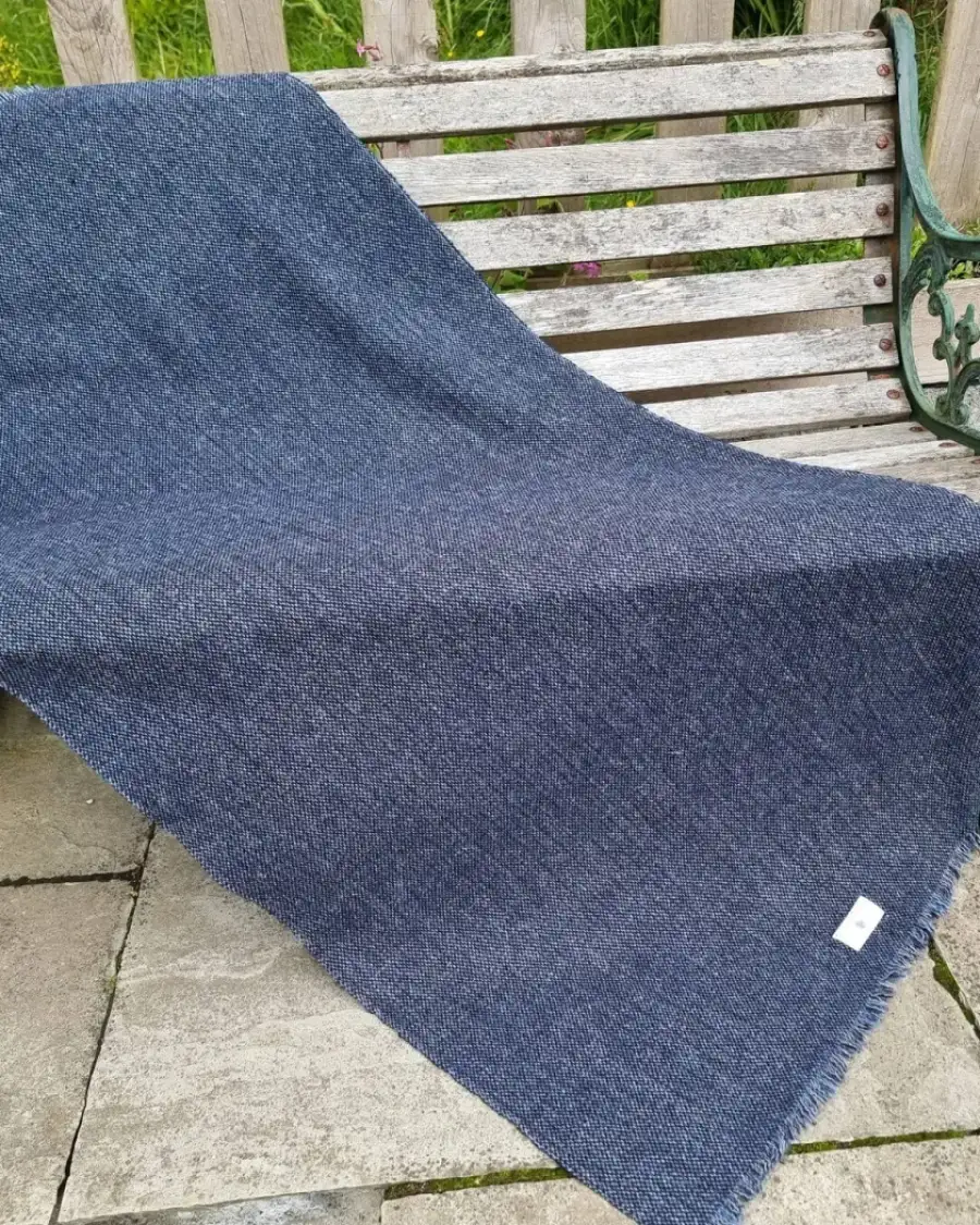 Two Sisters Tweed Throw