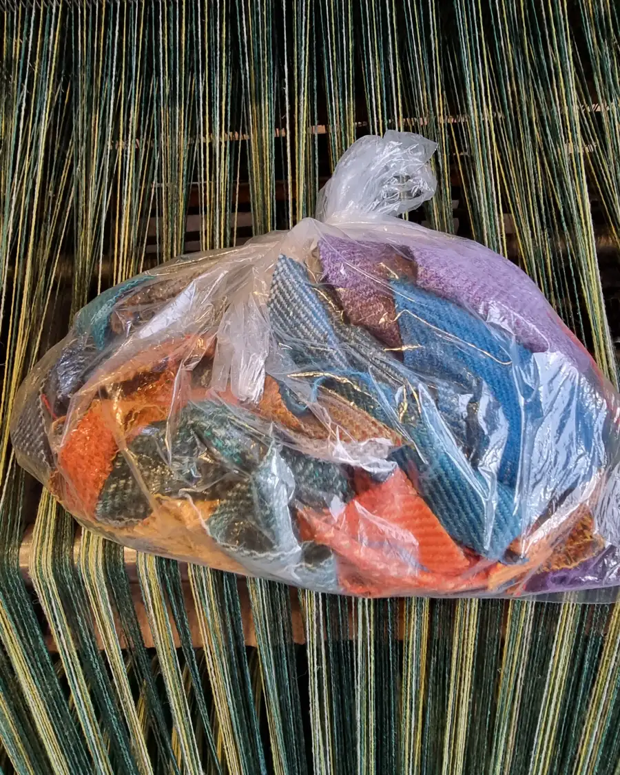Three Sisters Tweed scraps