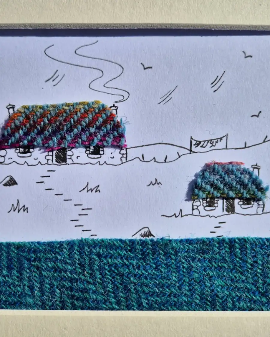 Tweed and pen original picture
