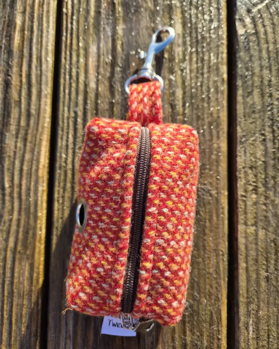 Three Sisters Tweed Bag Holder/ Headphones Case - 1