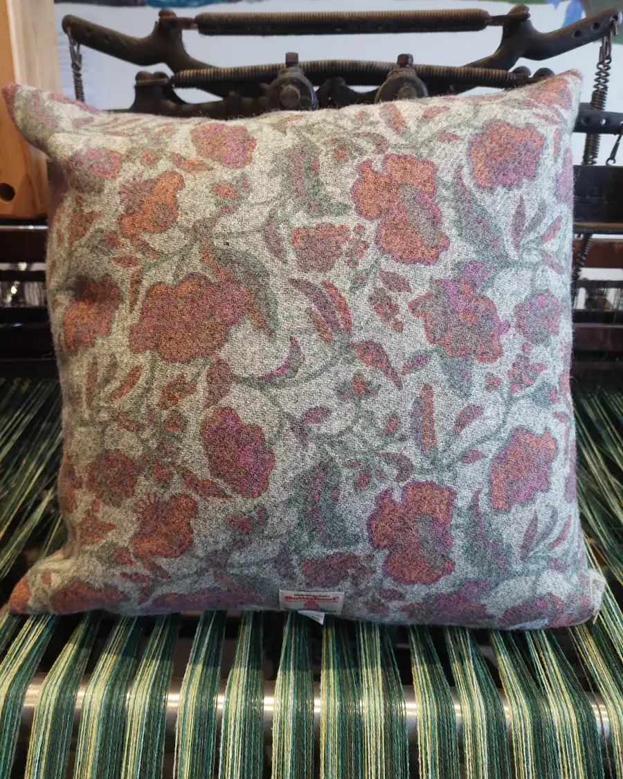 Harris tweed cushion cover