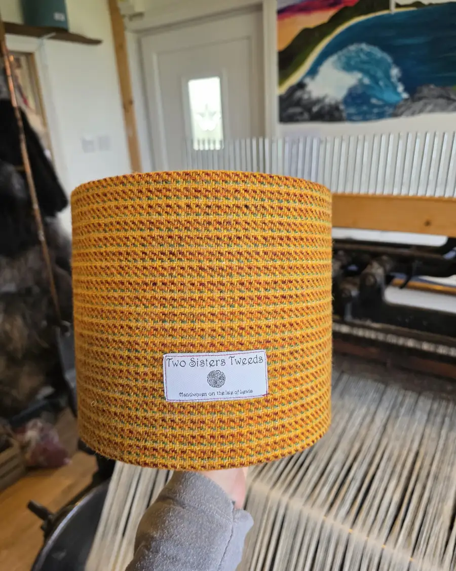 Two Sisters Tweed Luxury lampshade - Seconds