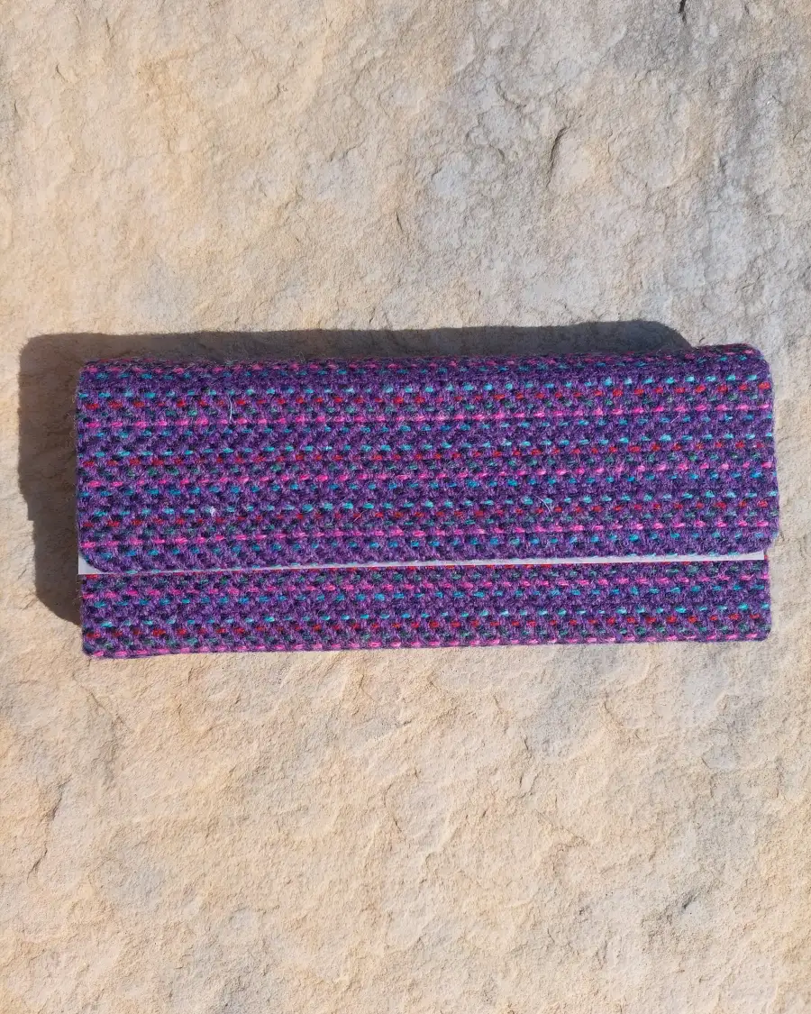 Three Sisters Tweed Glasses Case - 5 6