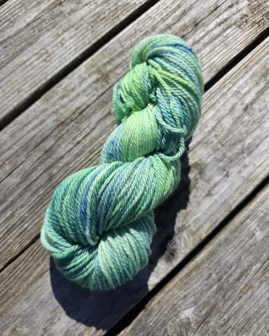 Hand-Dyed Yarn: 100% Merino, aran - 2